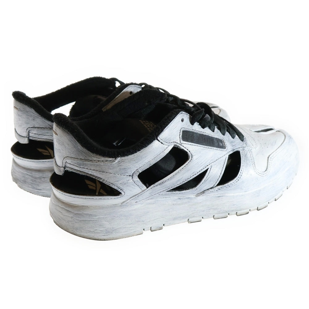 Maison Margiela 22(メゾンマルジェラ) ×Reebok Classic Leather Tabi Bianchetto リーボック クラシックレザー タビ ビアンケット ローカット スニーカー US9.5/27.5cm S58WS0204