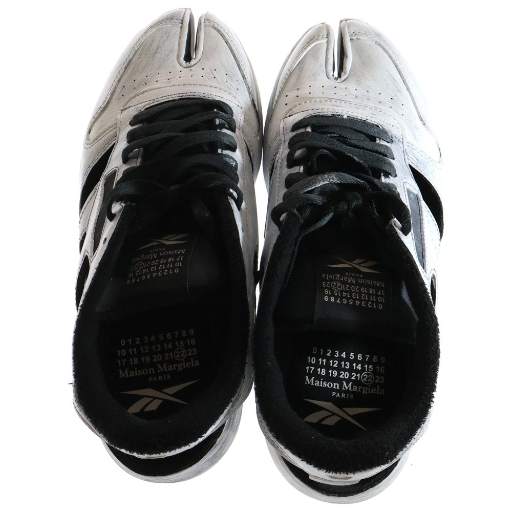 Maison Margiela 22(メゾンマルジェラ) ×Reebok Classic Leather Tabi Bianchetto リーボック クラシックレザー タビ ビアンケット ローカット スニーカー US9.5/27.5cm S58WS0204