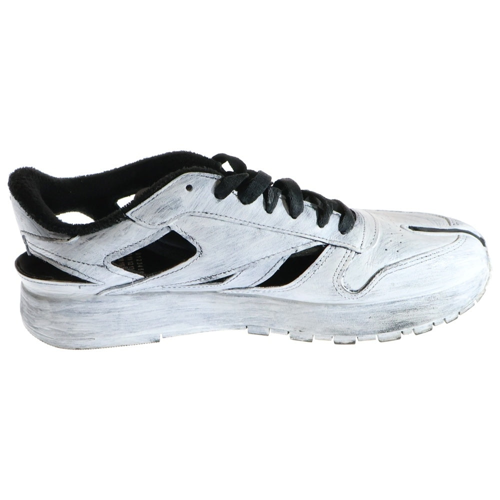 Maison Margiela 22(メゾンマルジェラ) ×Reebok Classic Leather Tabi Bianchetto リーボック クラシックレザー タビ ビアンケット ローカット スニーカー US9.5/27.5cm S58WS0204
