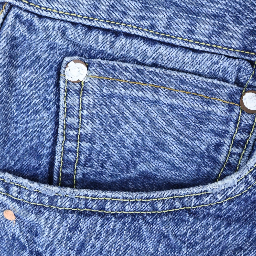 VISVIM(ヴィスヴィム) 25SS SOCIAL SCULPTURE DENIM 11 DRY-26 ソーシャル スカルプチャー デニムパンツ インディゴ 0125105005012