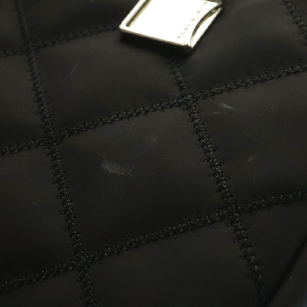 TORY BURCH(トリー バーチ) ロゴ キルティング レザー 2WAY ハンド ショルダー バッグ ブラック レディース