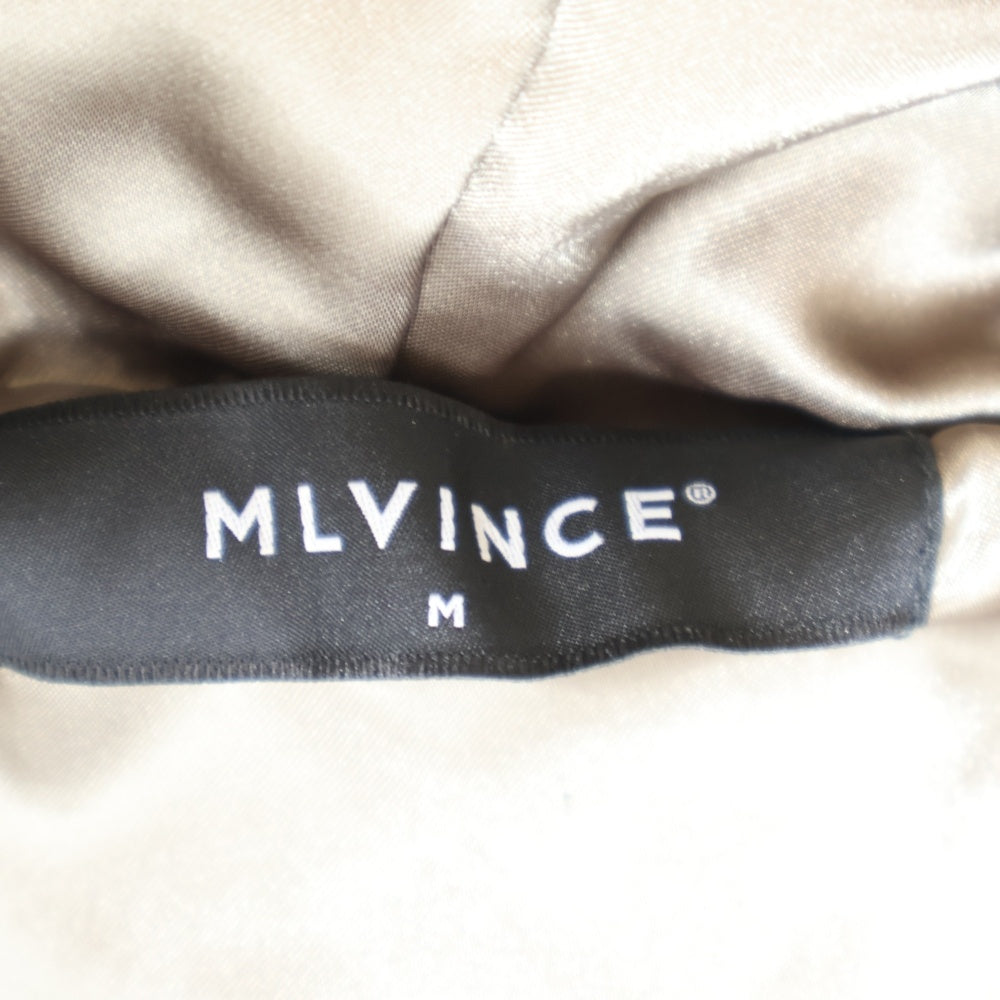 MLVINCE(メルヴィンス) 23AW FAUX FUR JACKET ジップアップ フーデッドフェイクファージャケット ベージュ