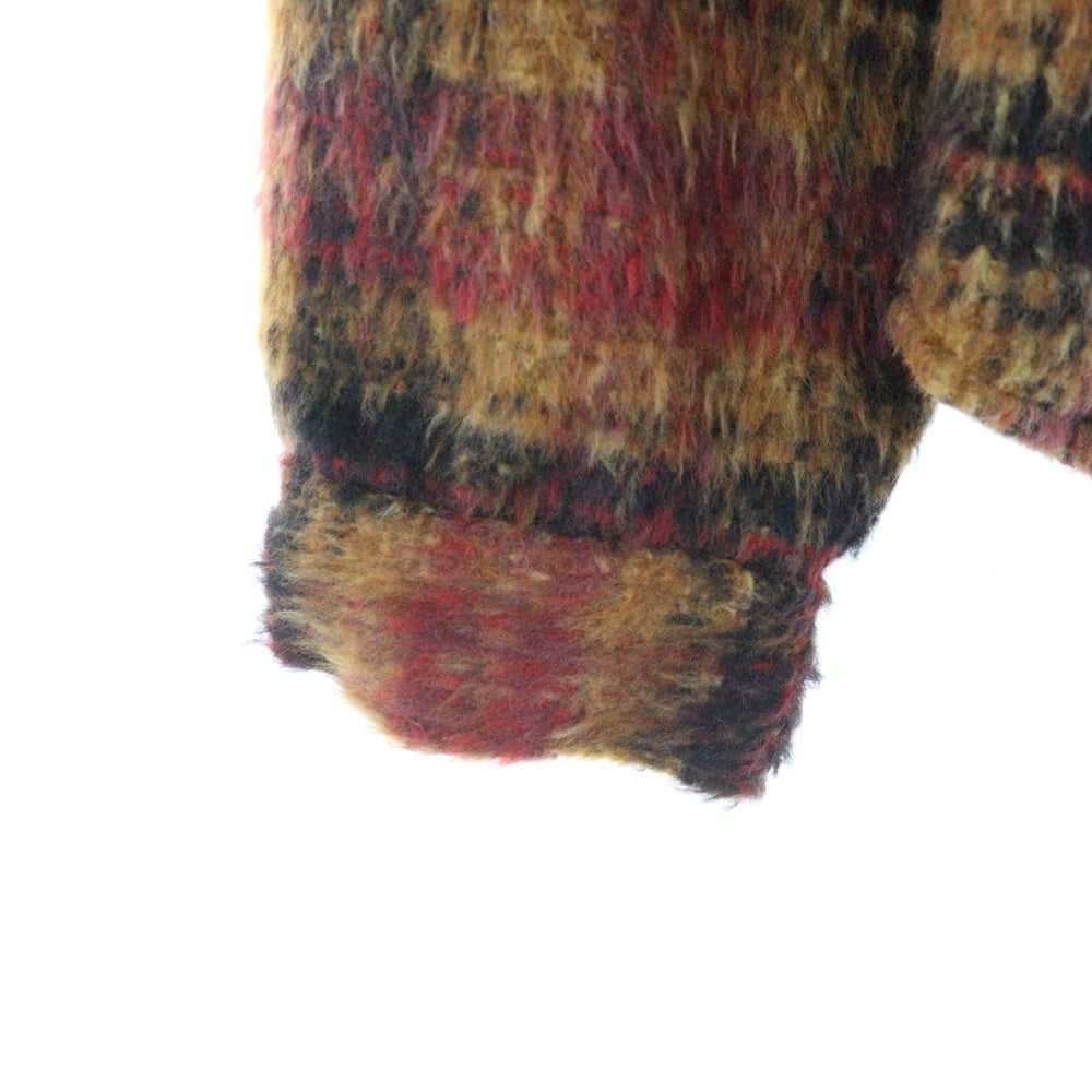 MLVINCE(メルヴィンス) MLVINCE(メルヴェンス) 23AW OVERSIZED CHECK JACKET オーバーサイズチェックジャケット レッド/オレンジ