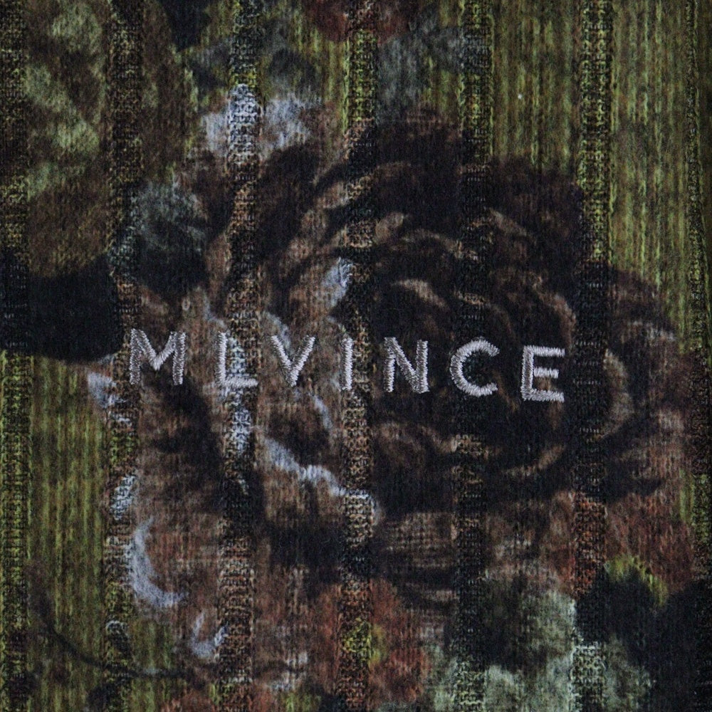 NO BRAND(ノーブランド) MLVINCE(メルヴェンス) QUILTED SOUVENIR JACKET キルティング リバーシブル スーベニアジャケット ジップアップブルゾン カーキ/ブラウン