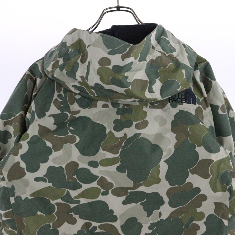 THE NORTH FACE(ザノースフェイス) MOUNTAIN JACKET GORE-TEX マウンテンジャケット ゴアテックス カモフラ柄 マウンテンジャケット ゴアテックス ジップアップフーデッドジャケット NP15105