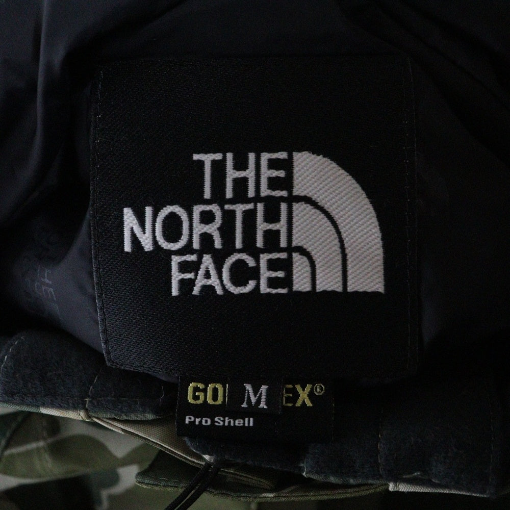 THE NORTH FACE(ザノースフェイス) MOUNTAIN JACKET GORE-TEX マウンテンジャケット ゴアテックス カモフラ柄 マウンテンジャケット ゴアテックス ジップアップフーデッドジャケット NP15105