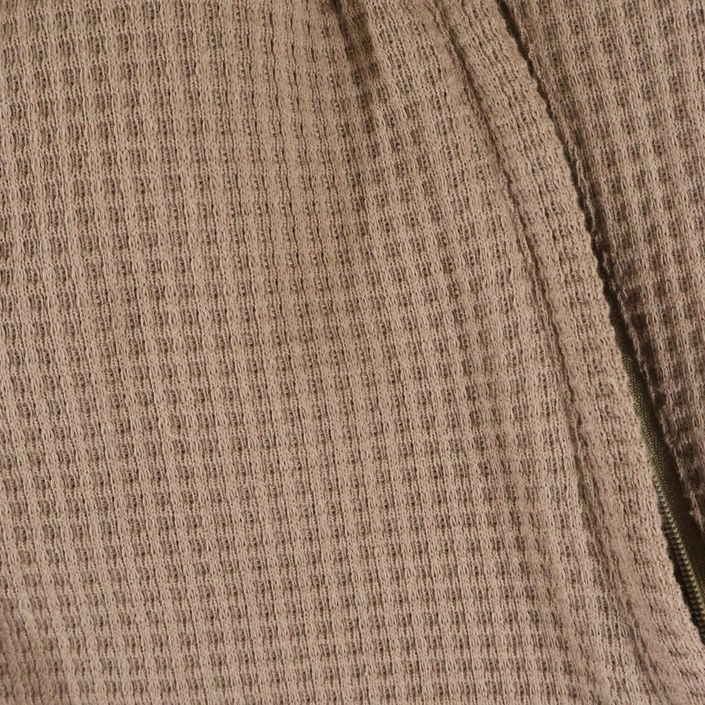 MLVINCE(メルヴィンス) 23SS WAFFLE SHORTS コットン ワッフル ハーフパンツ ショーツ ブラウン MV2023-001