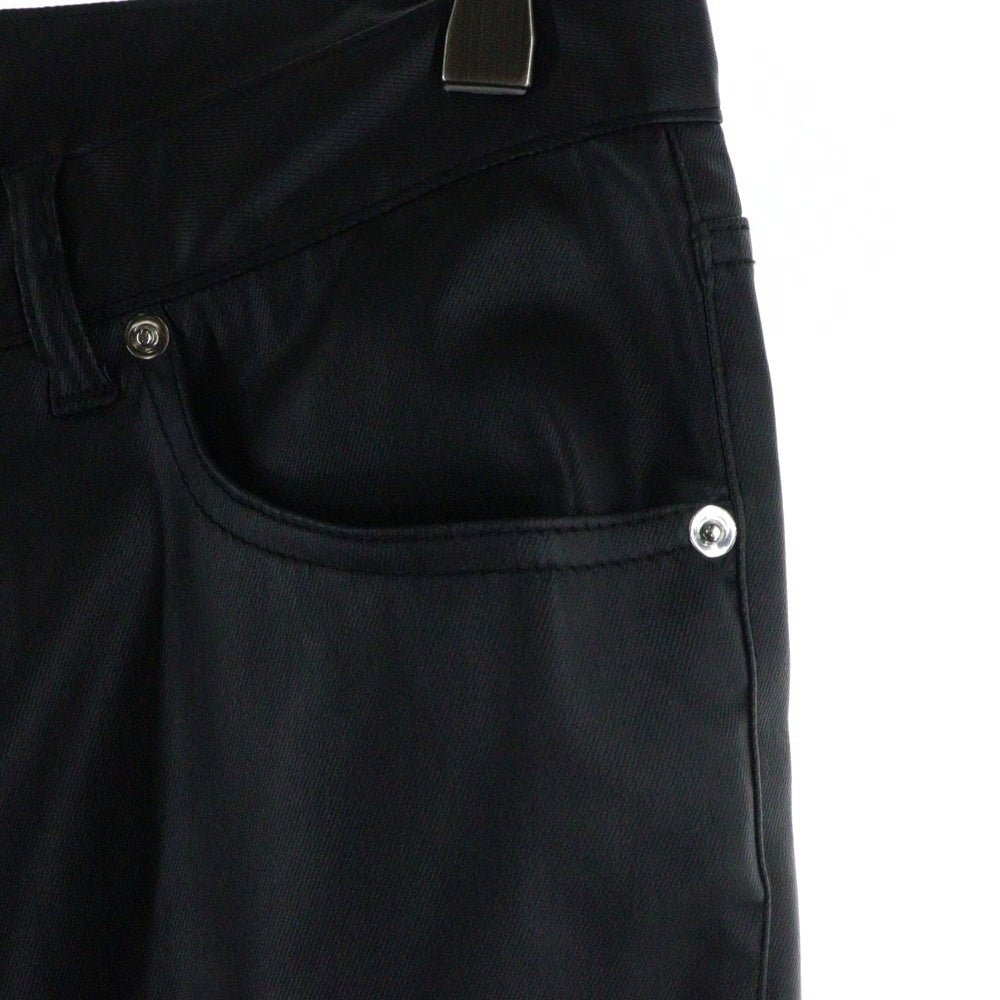 MLVINCE(メルヴィンス) 23AW TYPE3 SLIM PANTS タイプ3 スリムフィット 裾ジップ ロングパンツ ブラック MV23AW11-3SP30BK