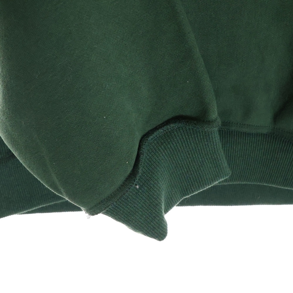 MLVINCE(メルヴィンス) 21AW HEAVY WEIGHT EMBROIDERY LOGO HOODIE ヘビーウェイト フロントロゴ インサイドアウト プルオーバーパーカー MV21AW02-PKC075GR