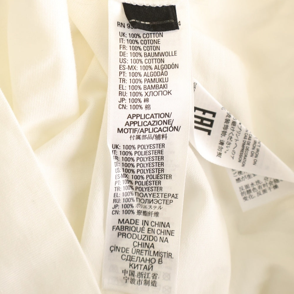 DIESEL(ディーゼル) JDSL D-STRIPE Vネック サイドテープデザイン 半袖ワンピース ドレス レディース ホワイト A04477