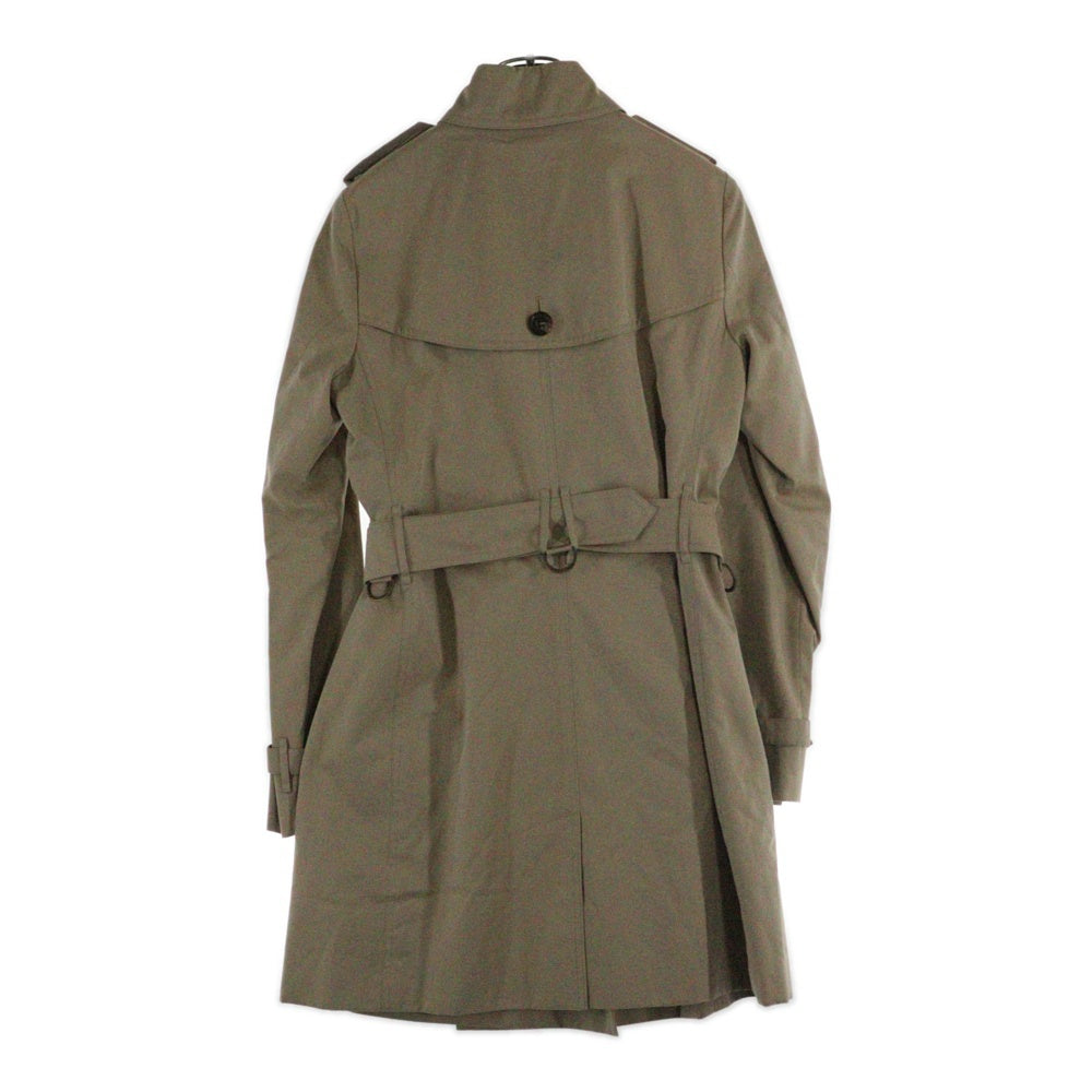 BURBERRY LONDON(バーバリーロンドン) ノバチェック柄ウールライナー コットンギャバ トレンチコート ベージュブラウン レディース B1A59-730-51