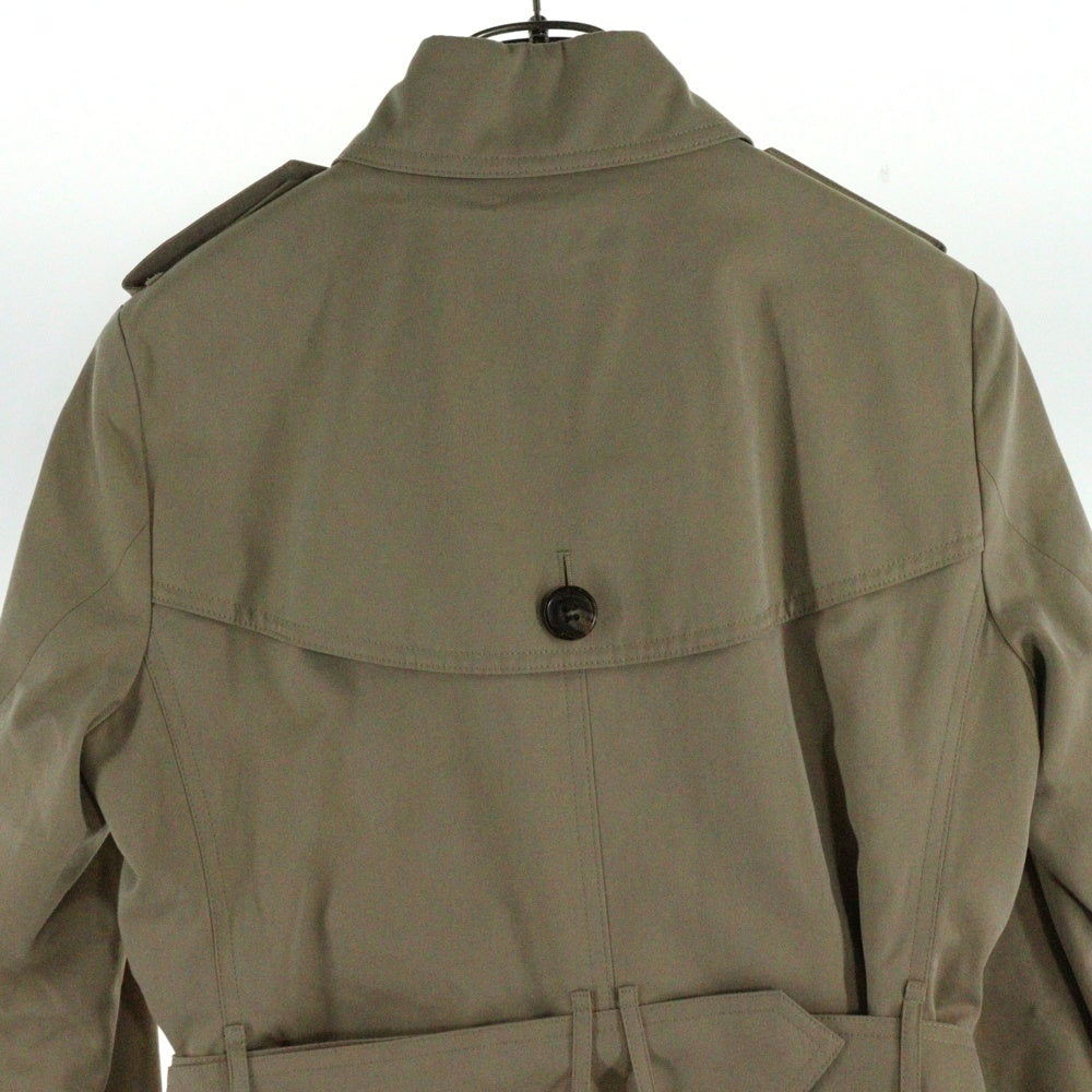 BURBERRY LONDON(バーバリーロンドン) ノバチェック柄ウールライナー コットンギャバ トレンチコート ベージュブラウン レディース B1A59-730-51