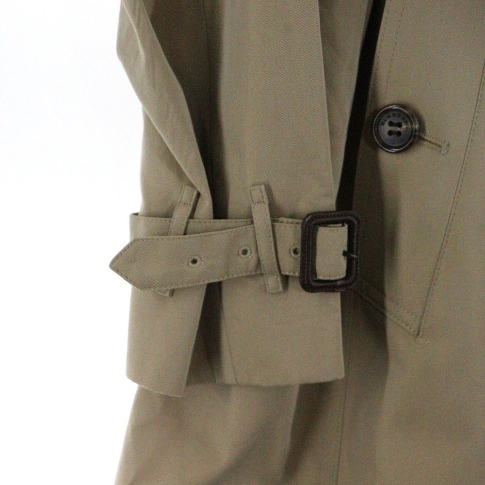 BURBERRY LONDON(バーバリーロンドン) ノバチェック柄ウールライナー コットンギャバ トレンチコート ベージュブラウン レディース B1A59-730-51
