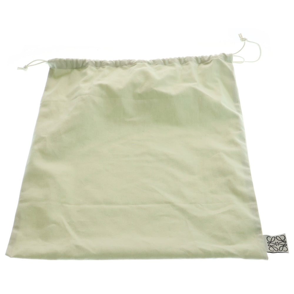 LOEWE(ロエベ) ストロー アナグラムレザー スモール バスケットバッグ ハンドバッグ ブラウン レディース