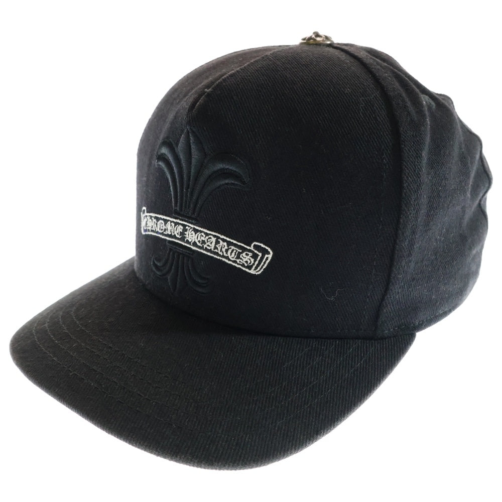 CHROME HEARTS(クロムハーツ) BS FLARE SCROLL LABEL BSフレア スクロールラベル メッシュ キャップ 帽子 ブラック
