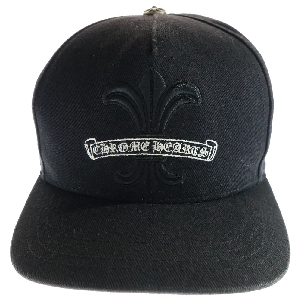 CHROME HEARTS(クロムハーツ) BS FLARE SCROLL LABEL BSフレア スクロールラベル メッシュ キャップ 帽子 ブラック