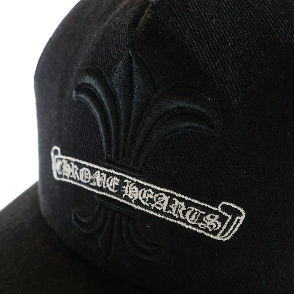 CHROME HEARTS(クロムハーツ) BS FLARE SCROLL LABEL BSフレア スクロールラベル メッシュ キャップ 帽子 ブラック