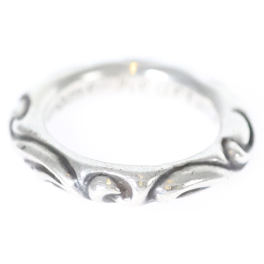 CHROME HEARTS(クロムハーツ) SCRL BAND スクロールバンド リング シルバー BCA351