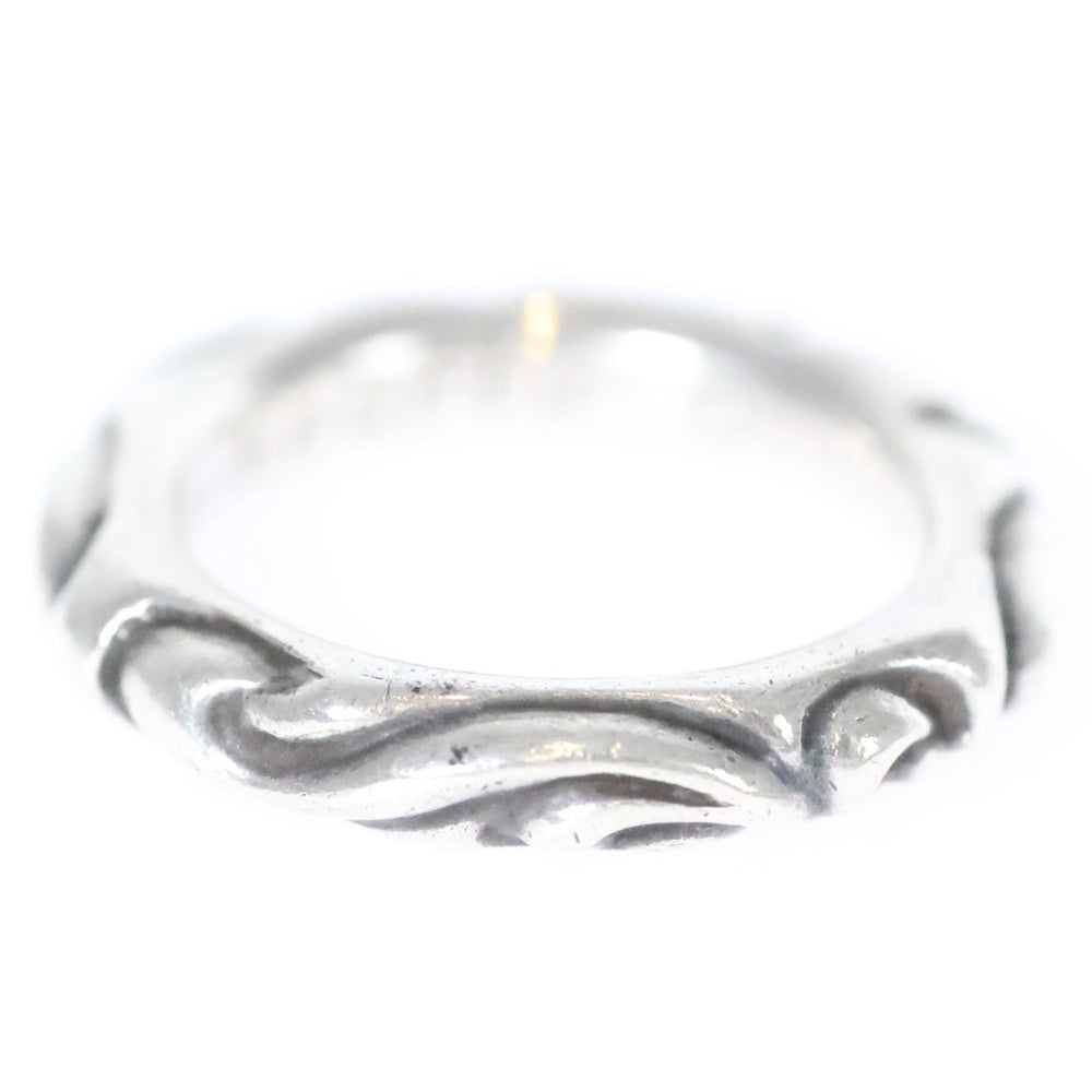 CHROME HEARTS(クロムハーツ) SCRL BAND スクロールバンド リング シルバー BCA351