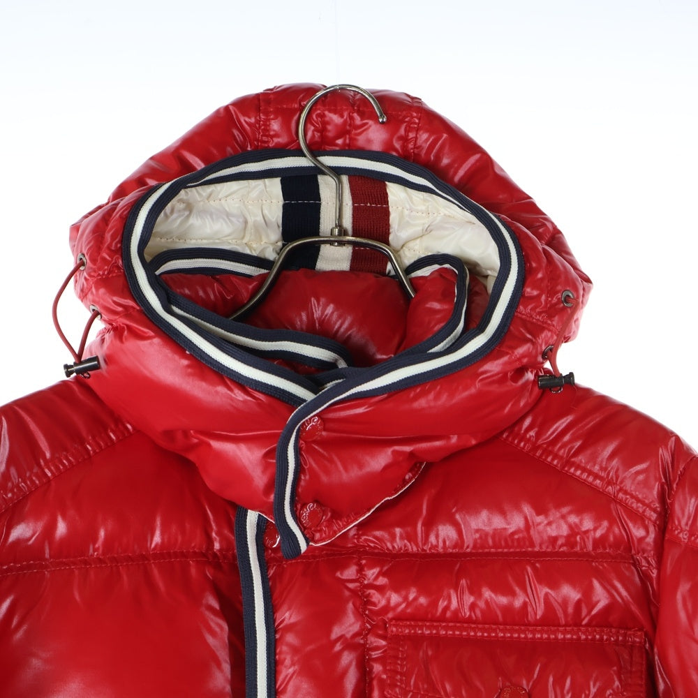 MONCLER(モンクレール) BRANSON ブランソン スナップボタン フーデッド ダウンジャケット レッド 41355