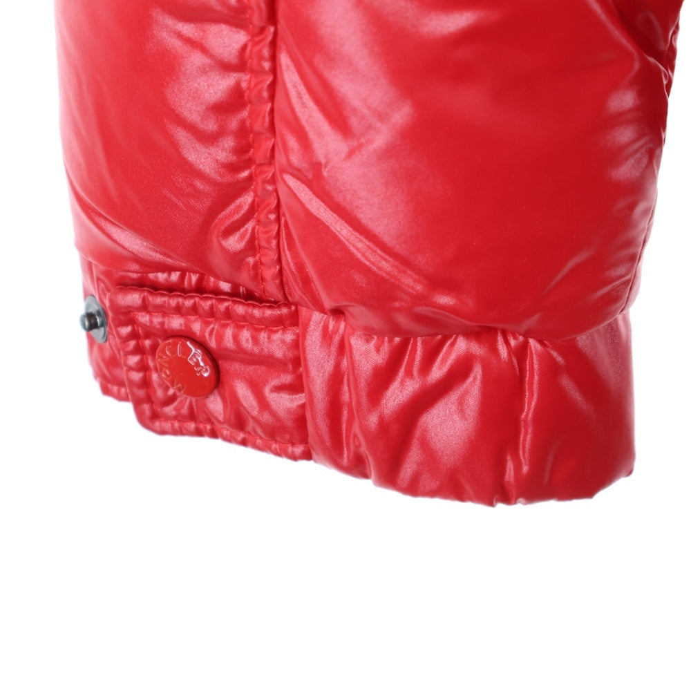 MONCLER(モンクレール) BRANSON ブランソン スナップボタン フーデッド ダウンジャケット レッド 41355