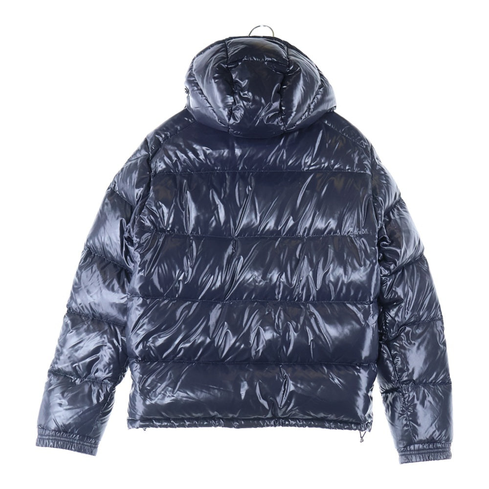 MONCLER(モンクレール) K2 ロゴパッチ スナップボタン フーデッド ダウンジャケット ネイビー 41303