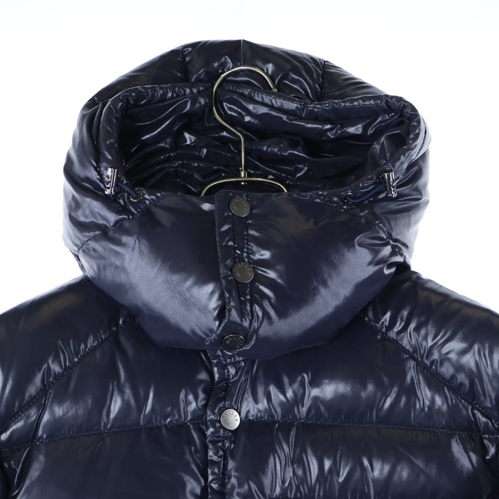 MONCLER(モンクレール) K2 ロゴパッチ スナップボタン フーデッド ダウンジャケット ネイビー 41303