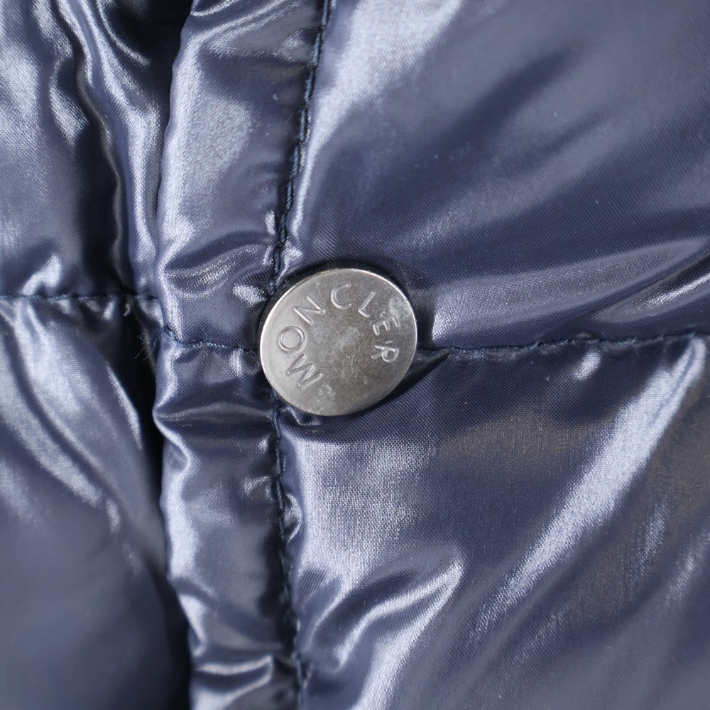 MONCLER(モンクレール) K2 ロゴパッチ スナップボタン フーデッド ダウンジャケット ネイビー 41303
