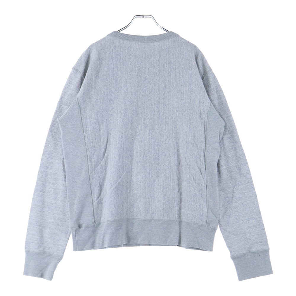 CHAMPION(チャンピオン) MICHIGAN ミシガン カレッジプリント ランタグ復刻 クルーネック スウェット トレーナー グレー CSS4620