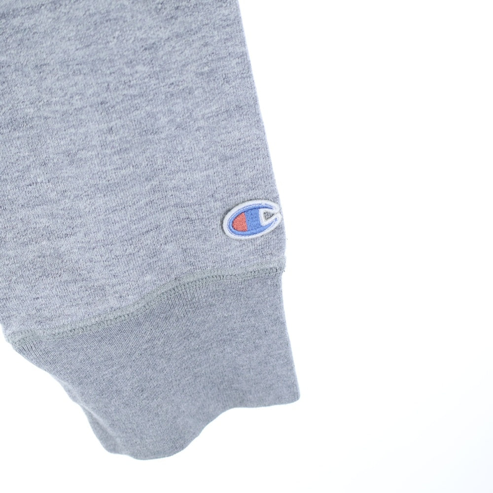 CHAMPION(チャンピオン) MICHIGAN ミシガン カレッジプリント ランタグ復刻 クルーネック スウェット トレーナー グレー CSS4620