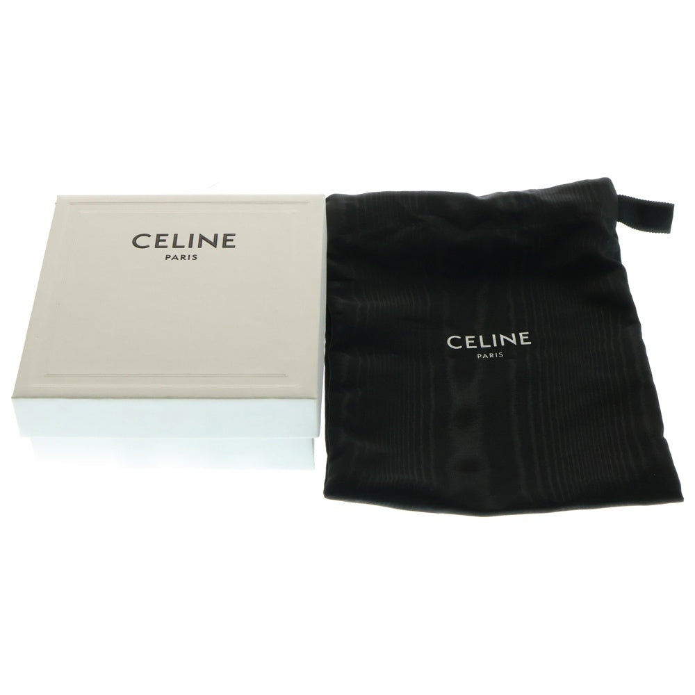 CELINE(セリーヌ) ウエスタンバックル トリヨンレザーベルト 18MM ブラック/シルバー 45BFZ3A01.38KI