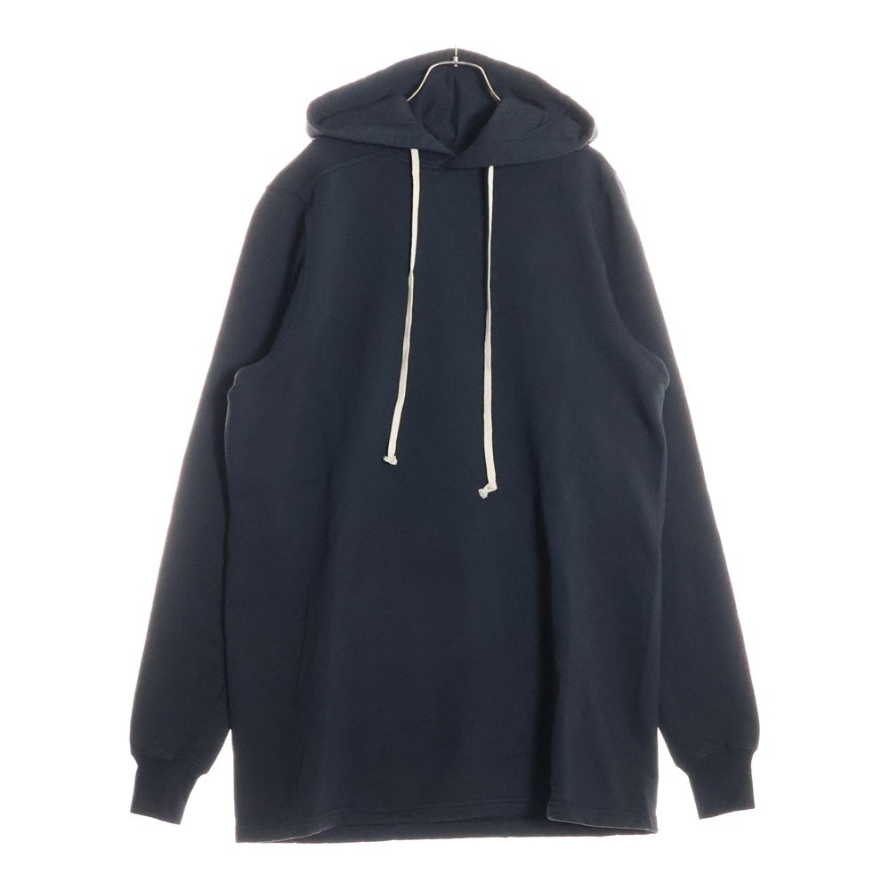 Rick Owens(リックオウエンス) 18SS テキストテープライン スウェット プルオーバーパーカー ブラック RU18S3285-FER4