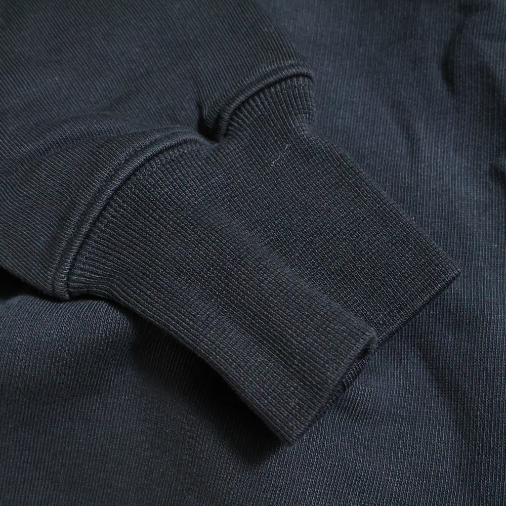 Rick Owens(リックオウエンス) 18SS テキストテープライン スウェット プルオーバーパーカー ブラック RU18S3285-FER4