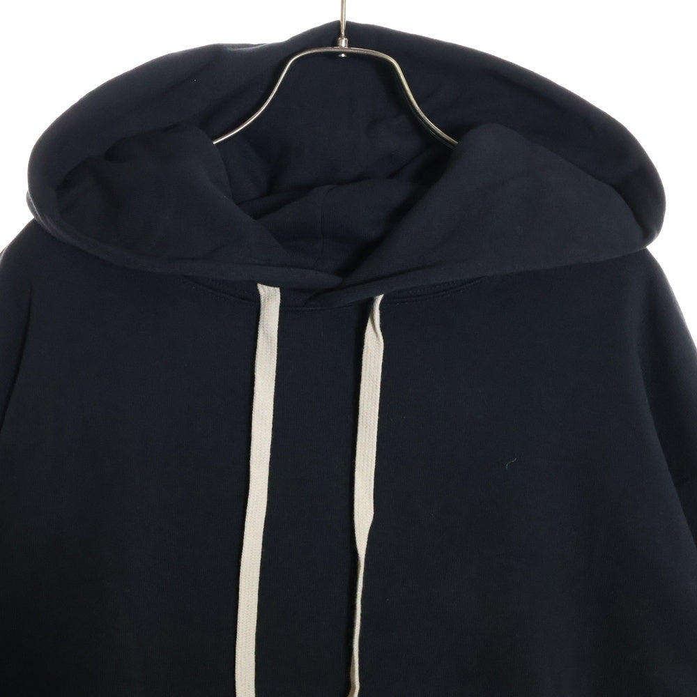 Rick Owens(リックオウエンス) 20SS ×Champion PULLOVER HOODIE バック芒星 スウェット プルオーバーパーカー ブラック CM20S0015-215232