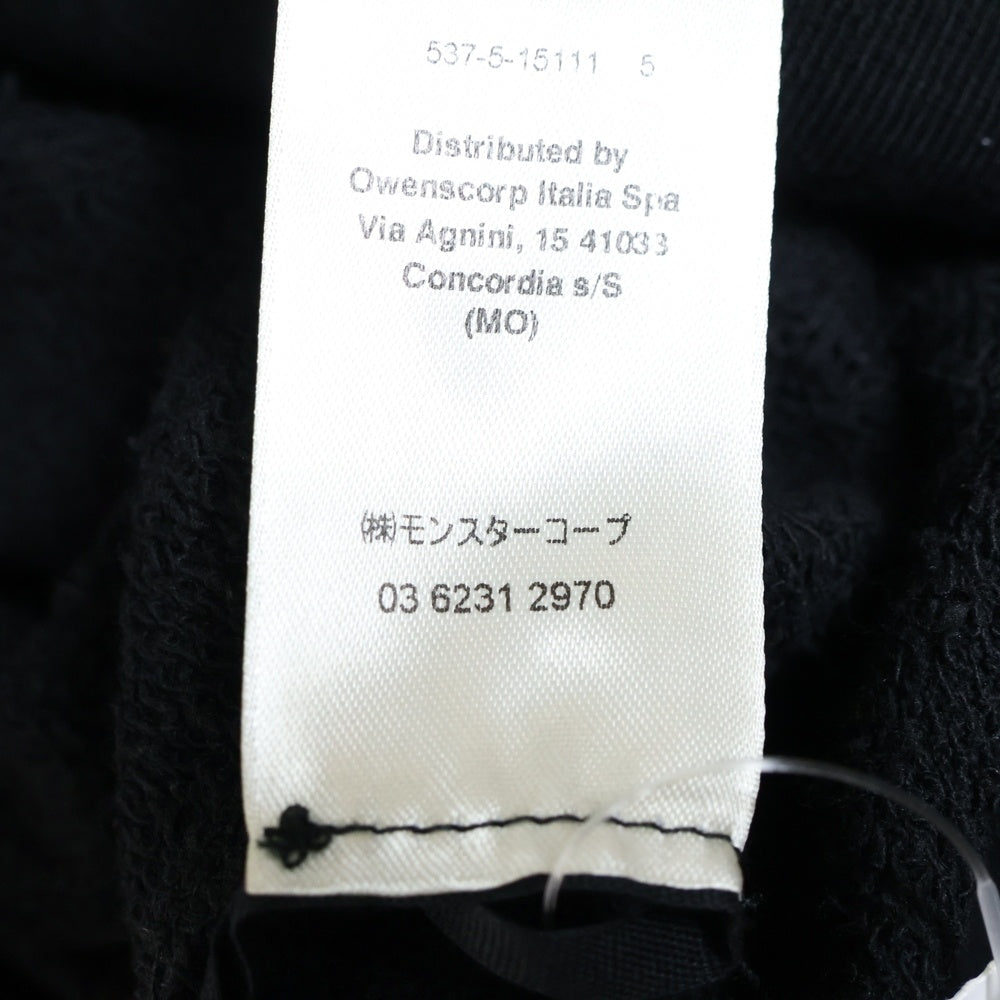 Rick Owens(リックオウエンス) 20SS ×Champion PULLOVER HOODIE バック芒星 スウェット プルオーバーパーカー ブラック CM20S0015-215232