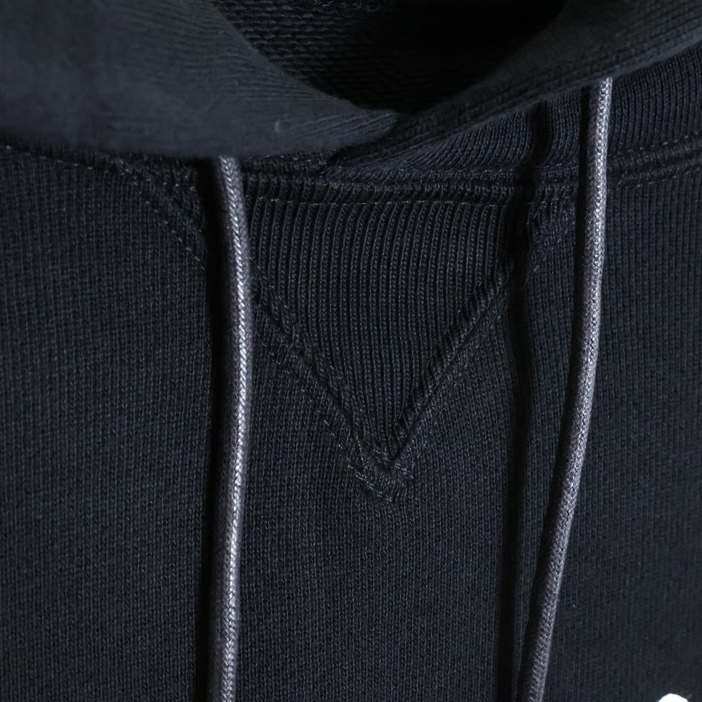 Sacai(サカイ) 21AW ERIC HAZE HOODIE エリックヘイズ フロントプリント スウェット プルオーバーパーカー ブラック 21-0305S