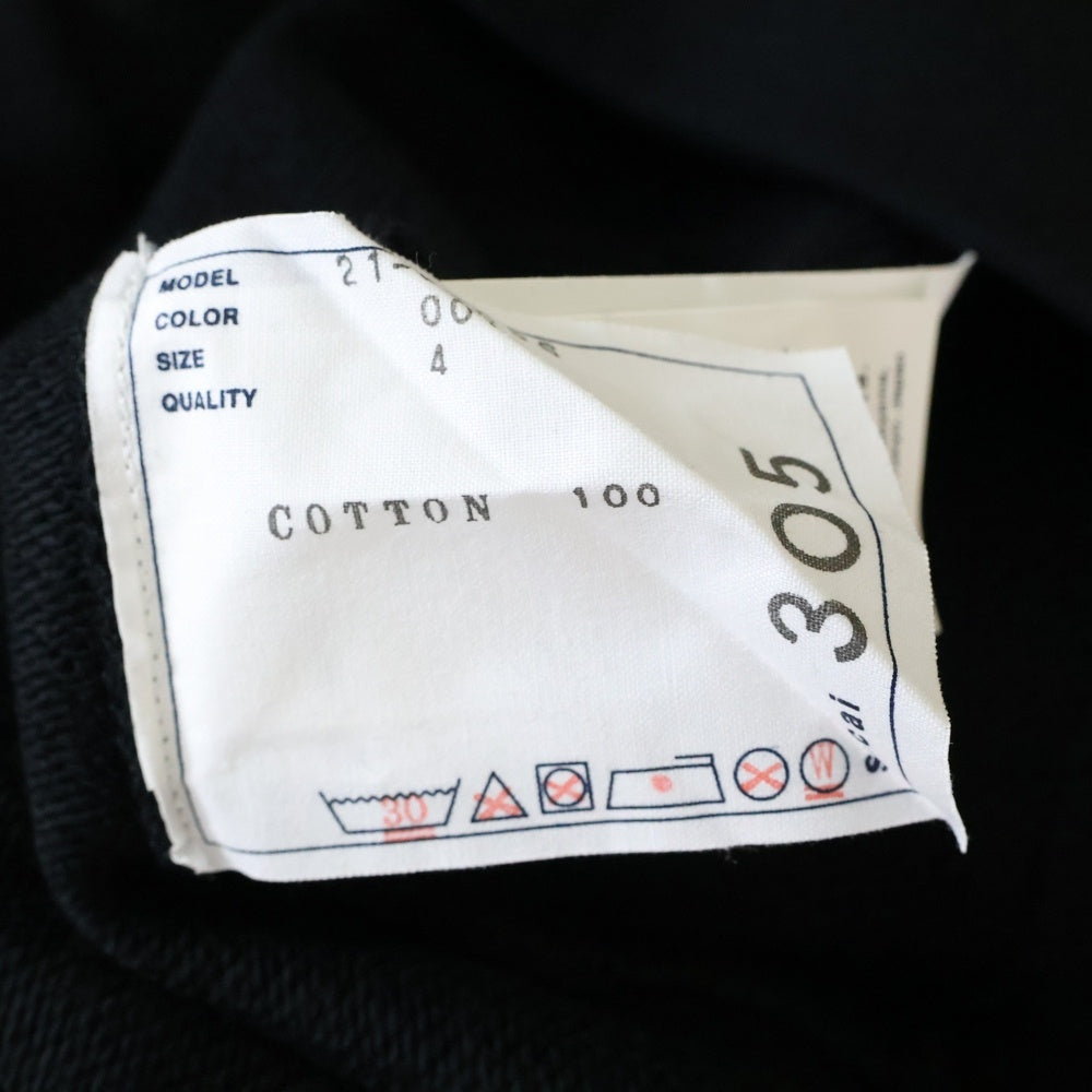 Sacai(サカイ) 21AW ERIC HAZE HOODIE エリックヘイズ フロントプリント スウェット プルオーバーパーカー ブラック 21-0305S