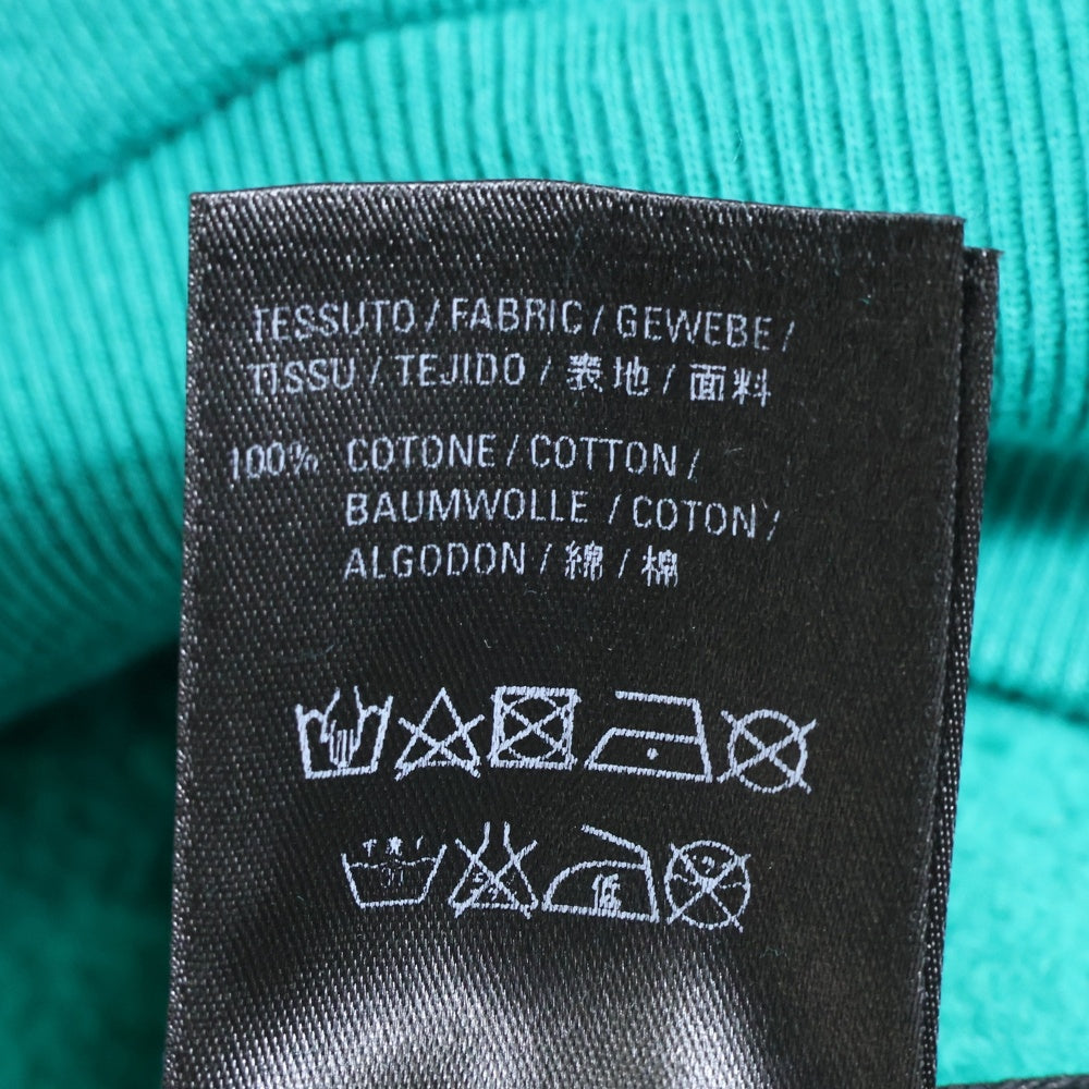 BALENCIAGA(バレンシアガ) 19SS BBロゴ オーバーサイズ スウェット プルオーバーパーカー グリーン 556111 TDV04