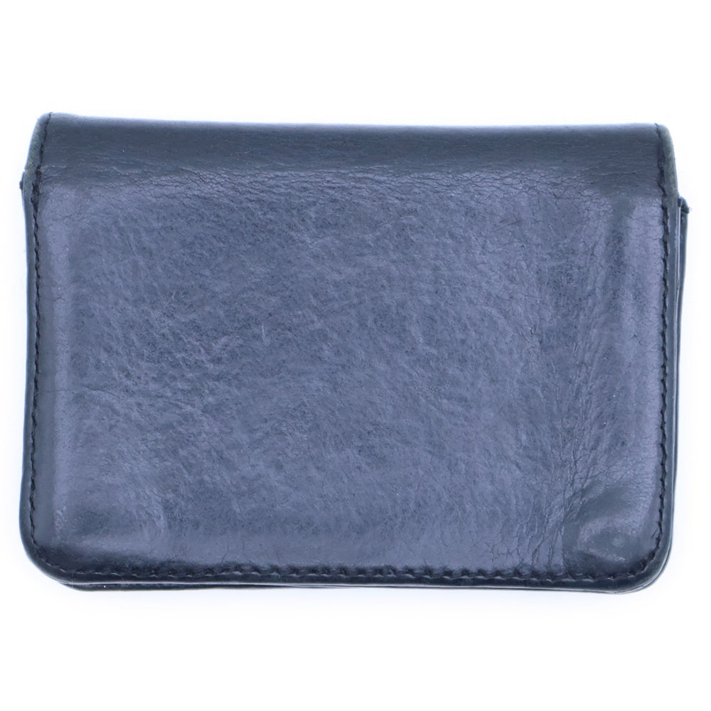 CHROME HEARTS(クロムハーツ) CRD CSE3PKTWDV1 スクロールラベル3ポケットレザーカードケース ブラック