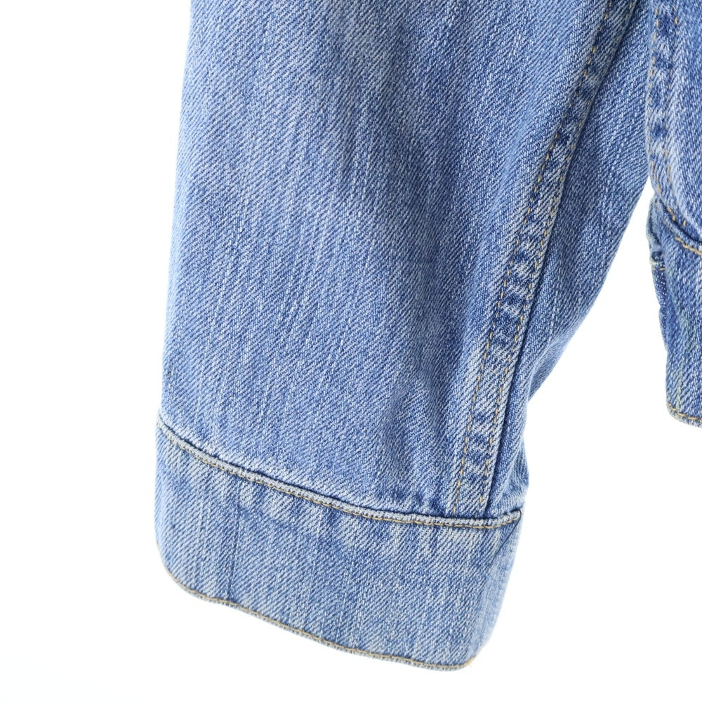 NO BRAND(ノーブランド) STANDARD CLOTH ノルディック柄 デニムジャケット インディゴ