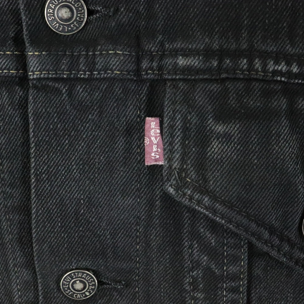 Levi's(リーバイス) 00S RED LOOP デニム トラッカージャケット ブラック 70599-05