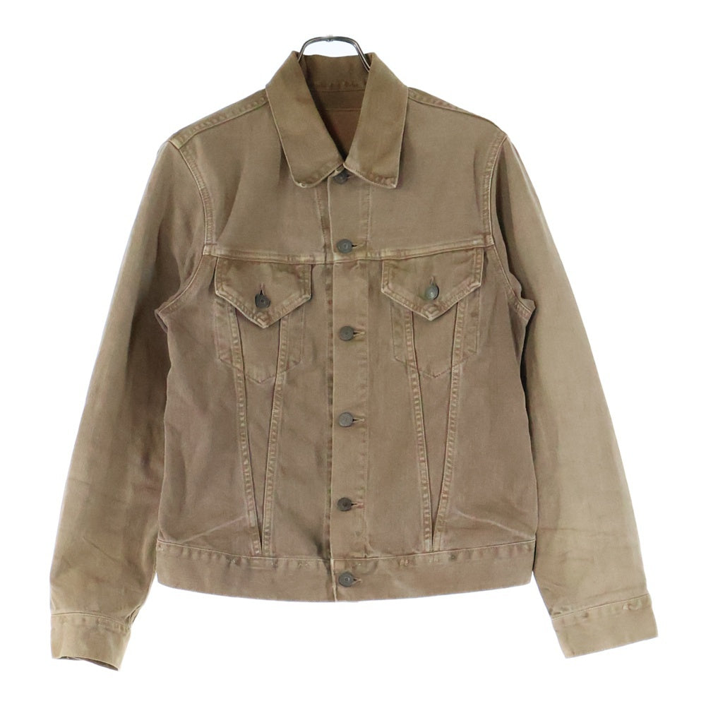 NO BRAND(ノーブランド) Domingo 日本製 トラッカージャケット ブラウン 48-130K