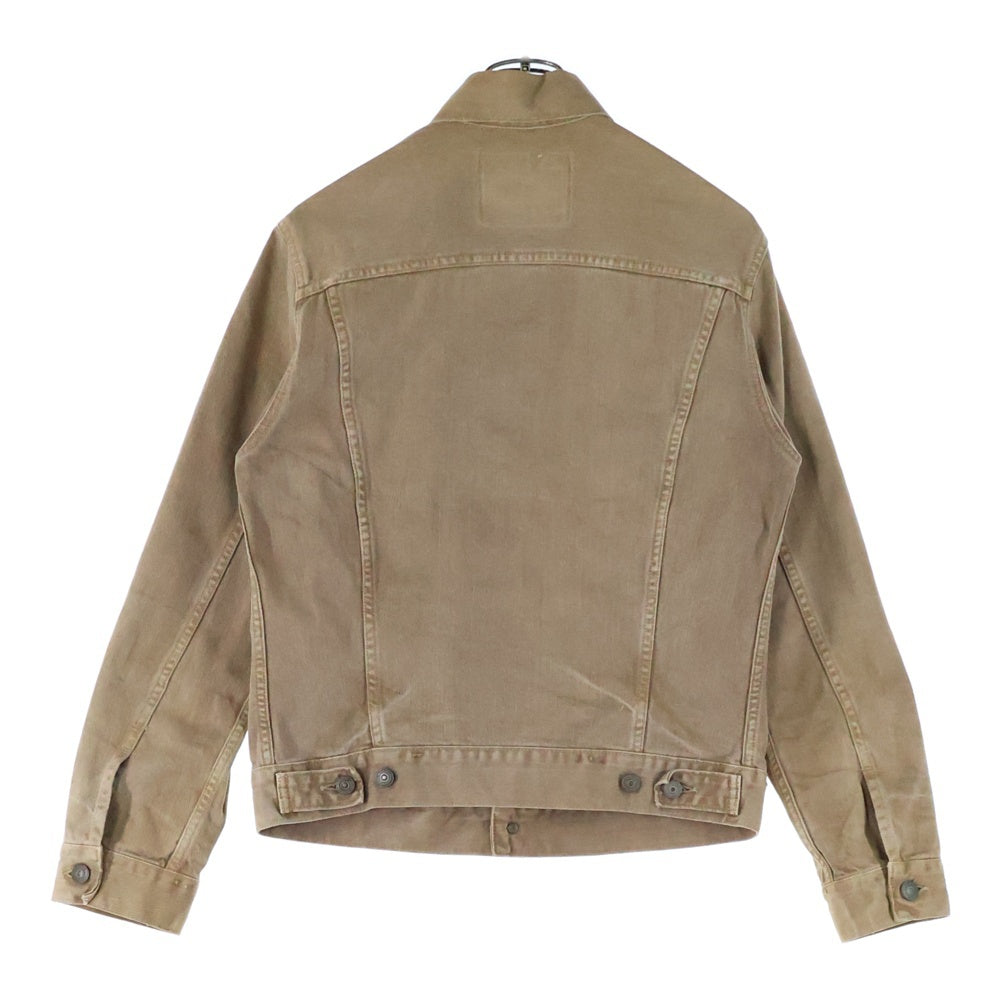 NO BRAND(ノーブランド) Domingo 日本製 トラッカージャケット ブラウン 48-130K