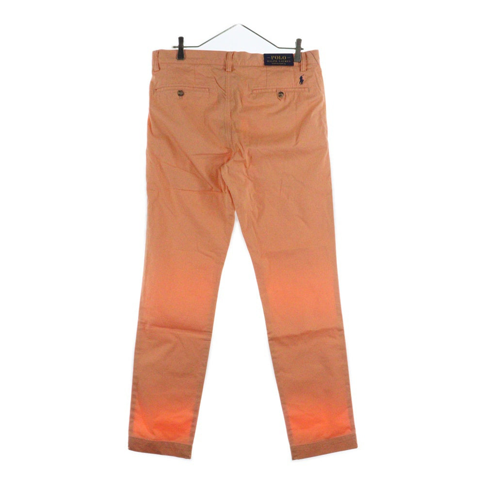 POLO RALPH LAUREN(ポロラルフローレン) STRETCH SLIM FIT チノパンツ オレンジ