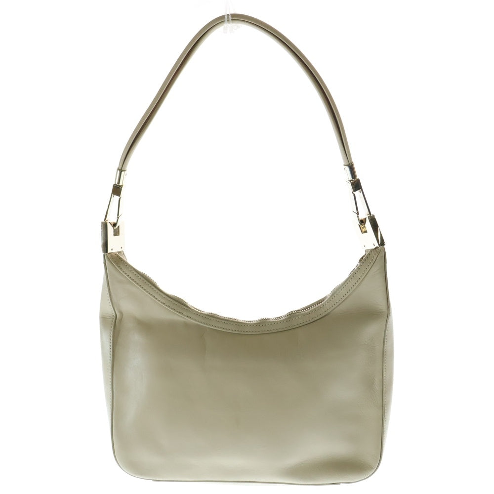 GUCCI(グッチ) イタリア製 レザー ワンショルダーバッグ ベージュ レディース 001-3812