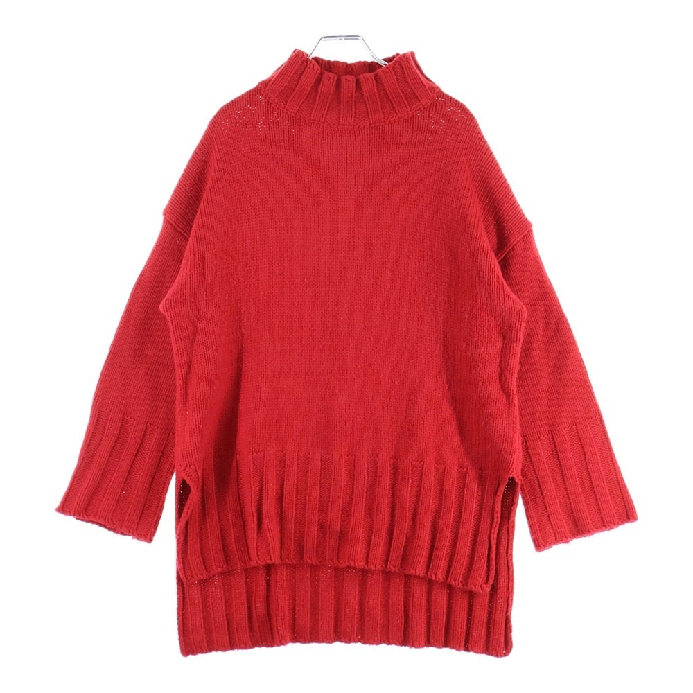 BEAMS HEART(ビームス ハート) 43-15-0785-213 ハイネック ニットセーター レッド