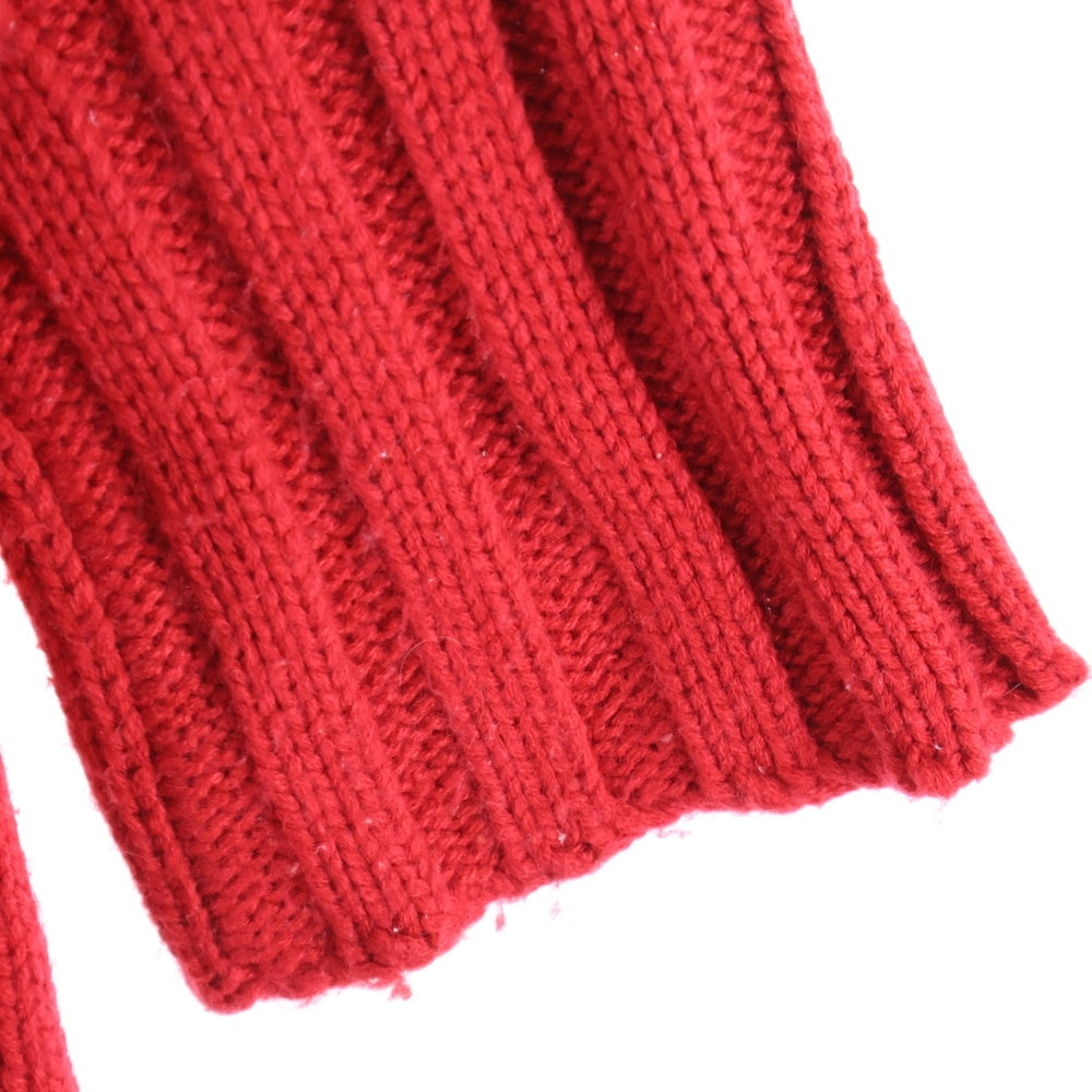 BEAMS HEART(ビームス ハート) 43-15-0785-213 ハイネック ニットセーター レッド