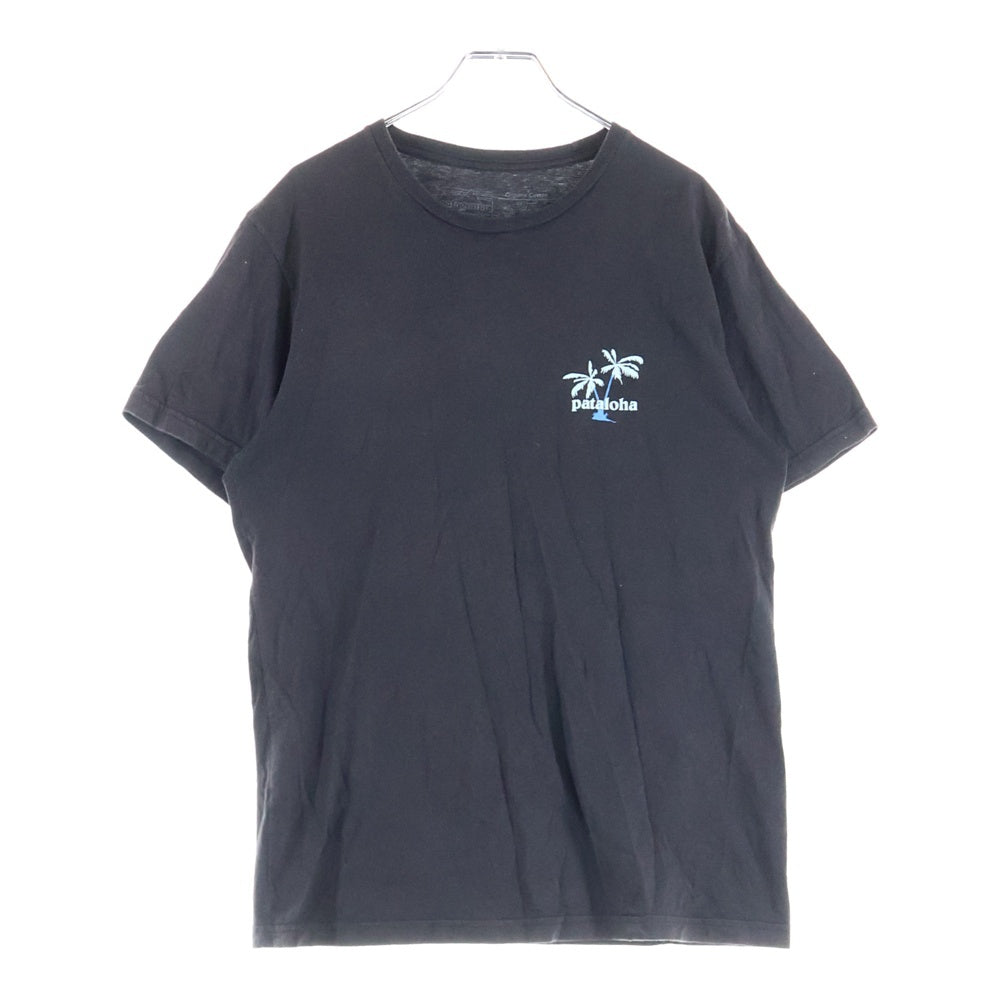 PATAGONIA(パタゴニア) STY38842FA18 ロゴプリント 半袖Tシャツ ブラック