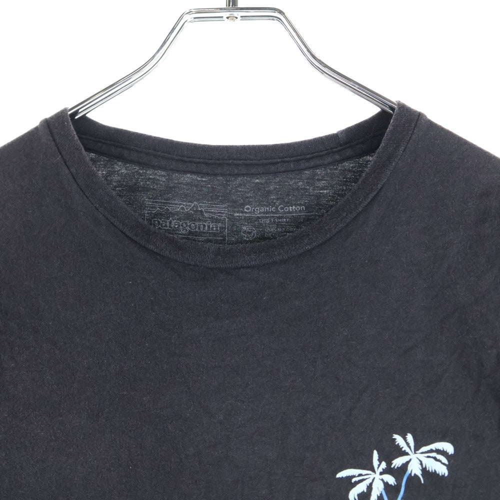 PATAGONIA(パタゴニア) STY38842FA18 ロゴプリント 半袖Tシャツ ブラック