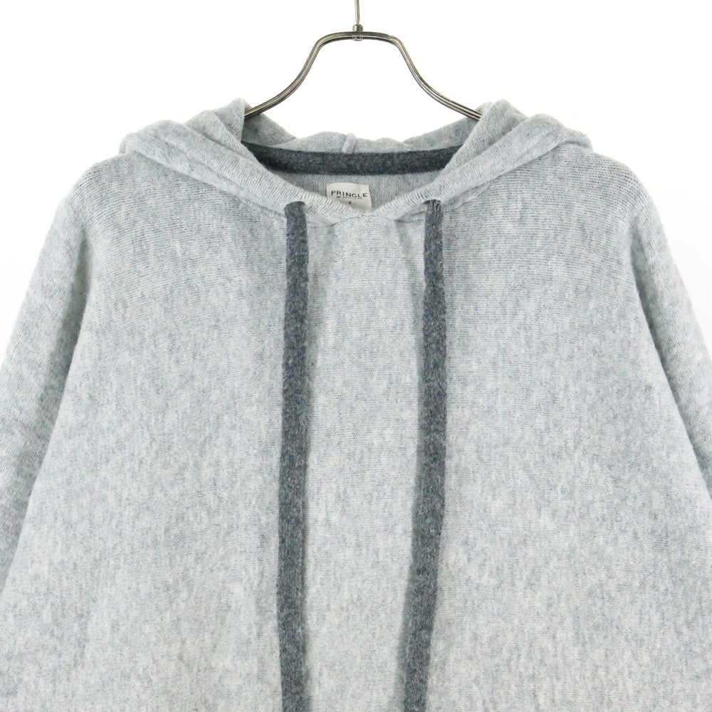 H&M(エイチアンドエム) PRINGLE OF SCOTLAND ウールニット プルオーバーパーカー グレー